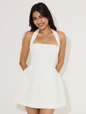 Odd Muse Structured Mini Dress - Bridal Dress